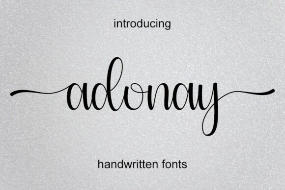 Adonay Font for Elegant Small Business Branding