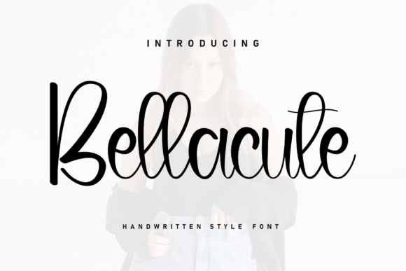 Bellacute: A Handwritten Font for Editorial Calm
