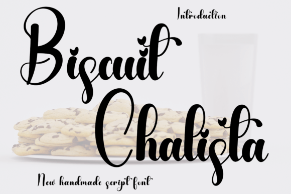 Biscuit Chalista: A Warm Script Handwritten Typeface