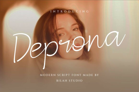 Deprona Typeface for Modern Editorial Design
