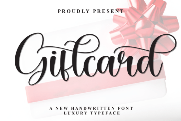 Giftcard Script Font for Professional Branding