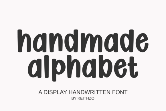 Handmade Alphabet Font for Bold Campaigns
