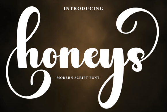 Honeys: The Festive Script Font for Holiday Campaigns