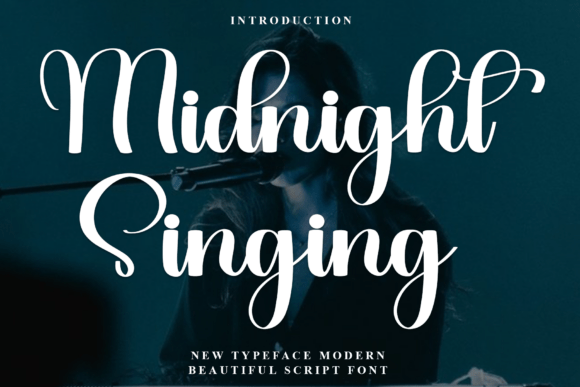 Midnight Singing Font for Web Design
