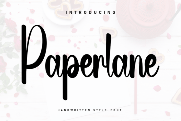 Paperlane Font for Handmade Creators