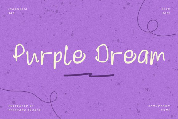 Purple Dream Font for Modern Web Design