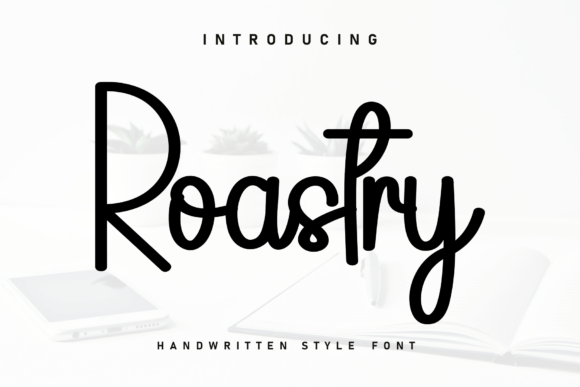 Roastry Font Review for Handmade Sellers