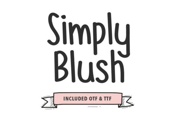 Simply Blush Font Review for Makers