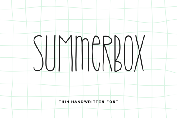 Summerbox Font: A Quirky Handwritten Typeface for Modern Campaigns