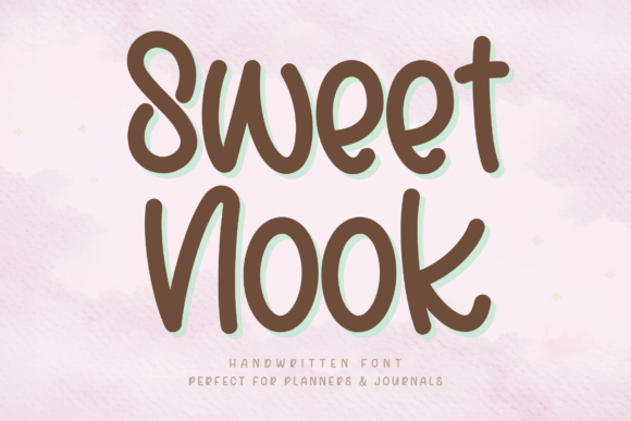 Sweet Nook: A Cozy Handwritten Font for Makers