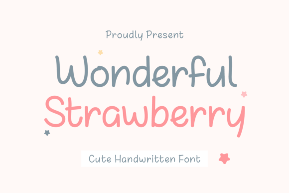 Wonderful Strawberry: A Playful Typeface for Editorial Design