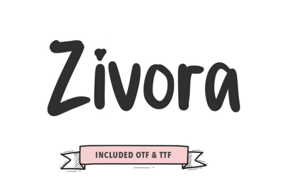 Zivora Font: Bold Branding for Small Businesses